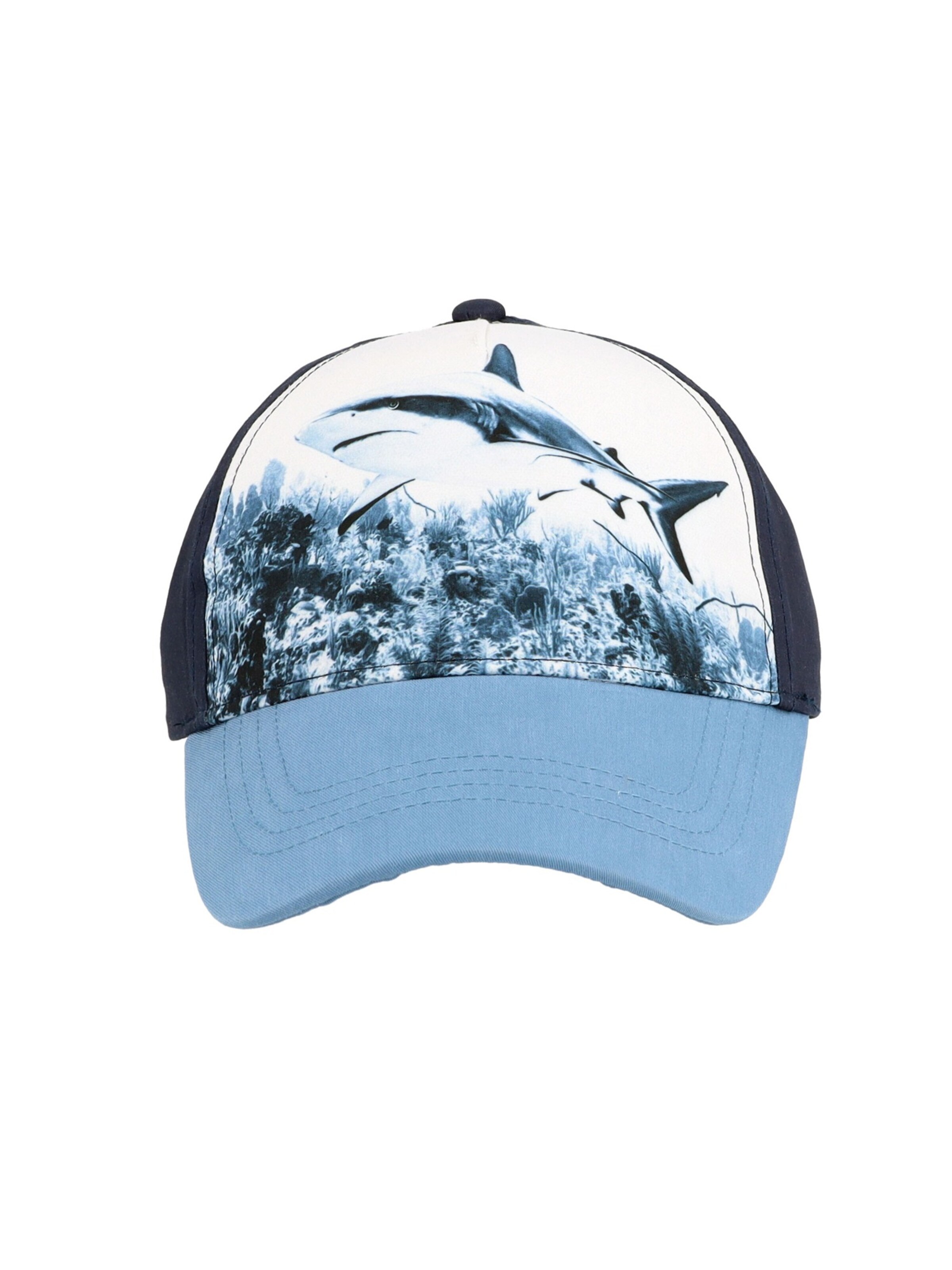 MAXIMO Hat 'KIDS BOY-Cap Hai Klettverschluß' in Blue