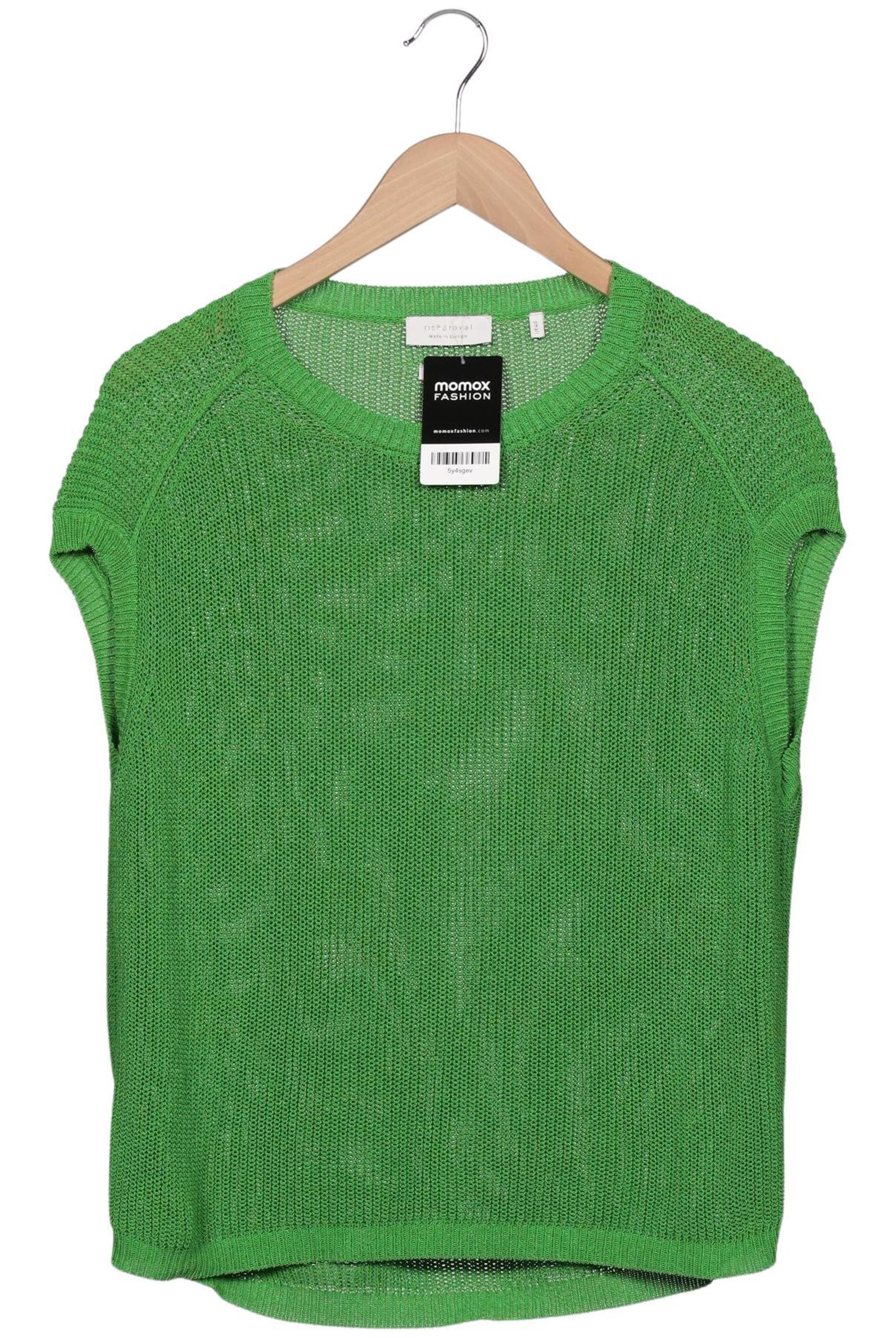 Rich & Royal Pullover S in Grün: Vorderseite
