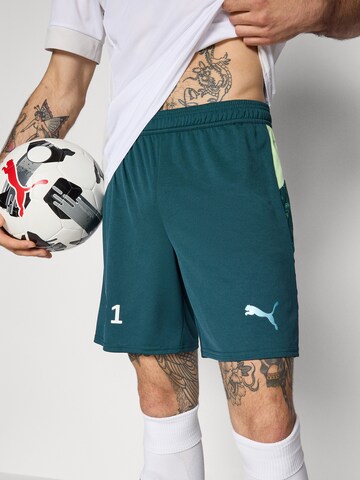 PUMA Regular Workout Pants 'Manchester City 25/26' in Green