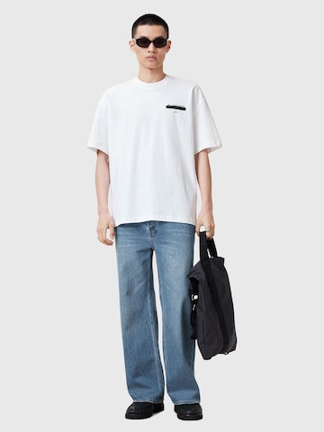 Maglietta 'REDACT' di AllSaints in bianco