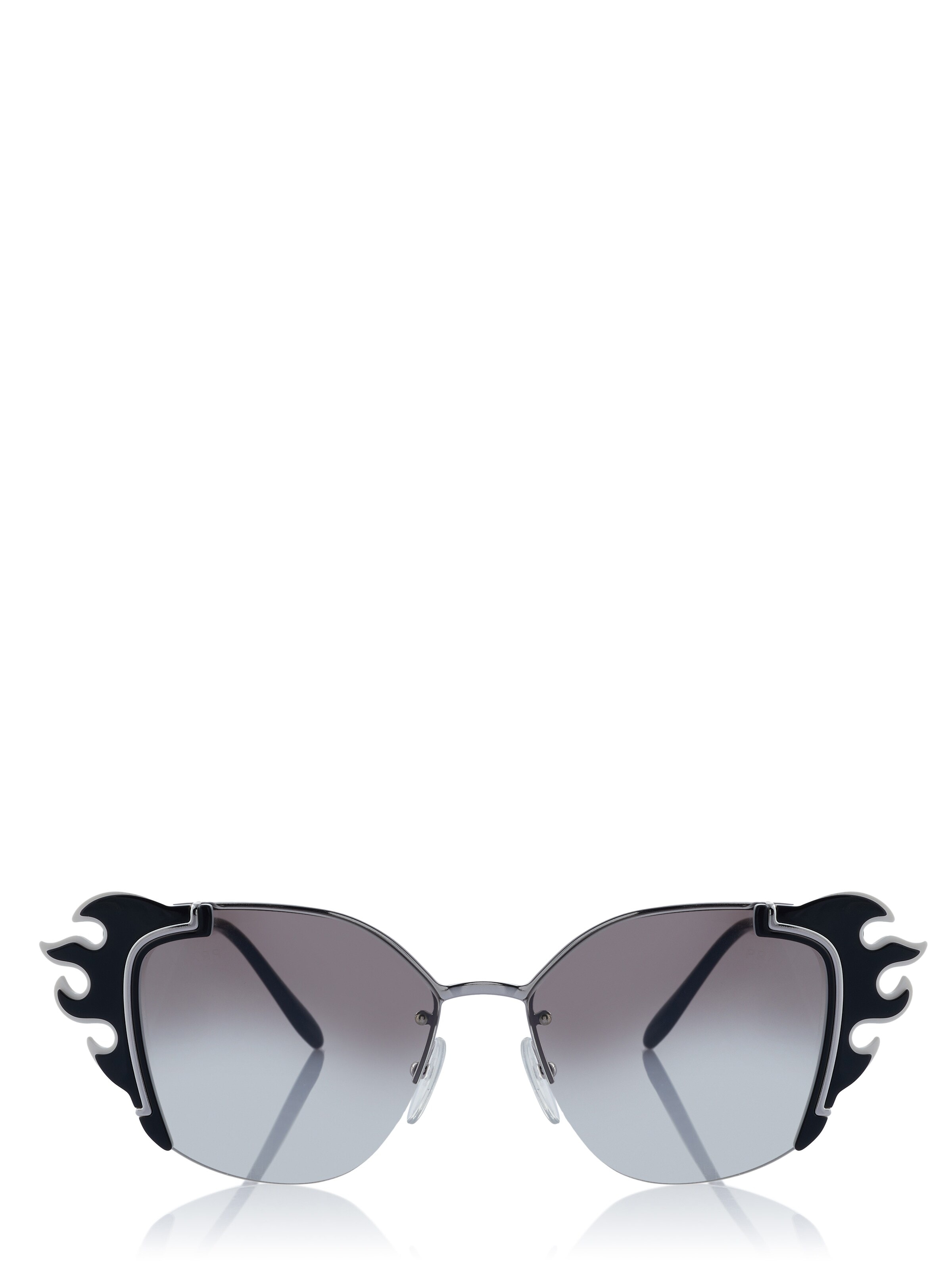 Lunettes de soleil 'Prada Sonnenbrille' PRADA en argent
