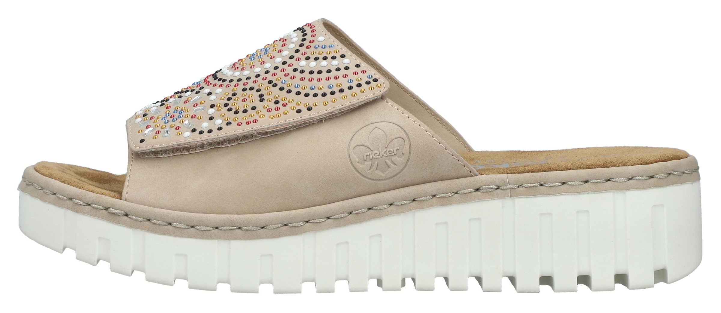 Rieker Pantolette in Beige
