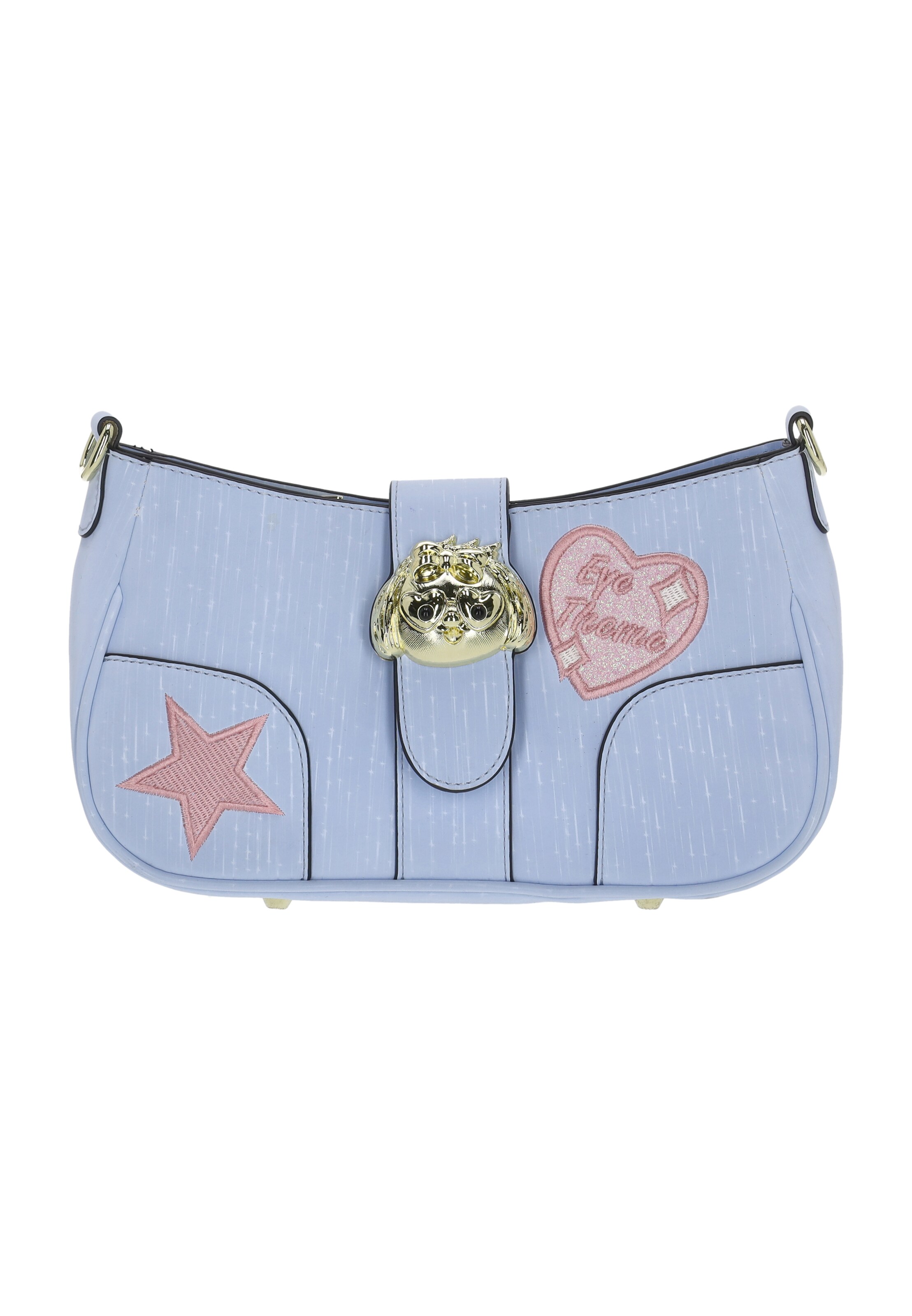 Sac à bandoulière 'Eye Eyetheme' MYMO en bleu : devant