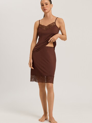 Robe gainante ' Elia ' Hanro en marron