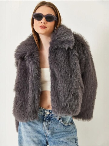 Veste mi-saison Bianco Lucci en gris