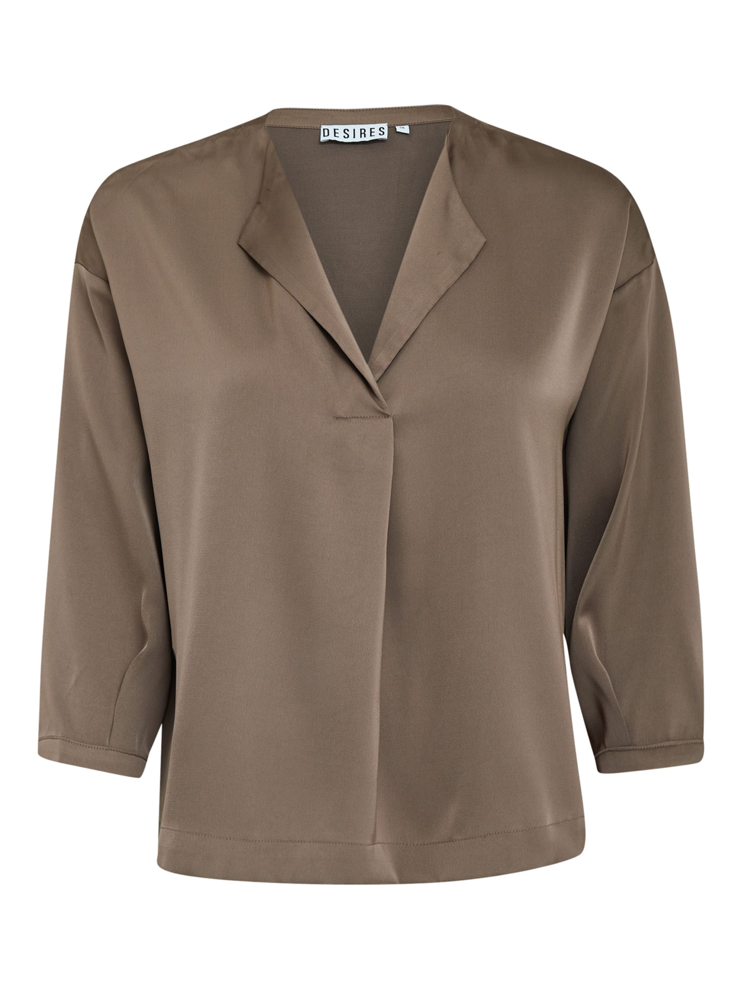 DESIRES Pusero 'Elke' värissä harmaa: etupuoli