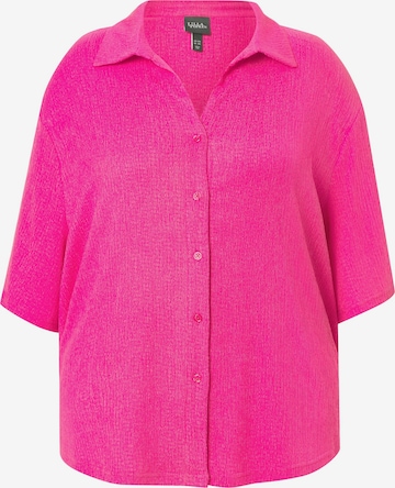 Ulla Popken Blouse in Pink: front