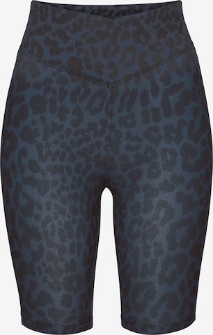 LASCANA ACTIVE Skinny Sporthose in Blau: predná strana