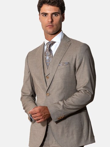 Real Guys Tie in Brown: front