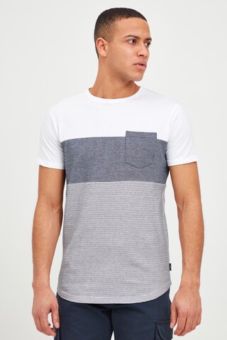 T-Shirt INDICODE JEANS en blanc : devant