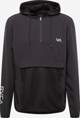 Veste de sport 'X OVER' RVCA en noir : devant