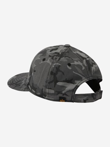 ALPHA INDUSTRIES Nokamüts 'Camo', värv must