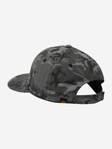 ALPHA INDUSTRIES Kapa 'Camo' | črna barva