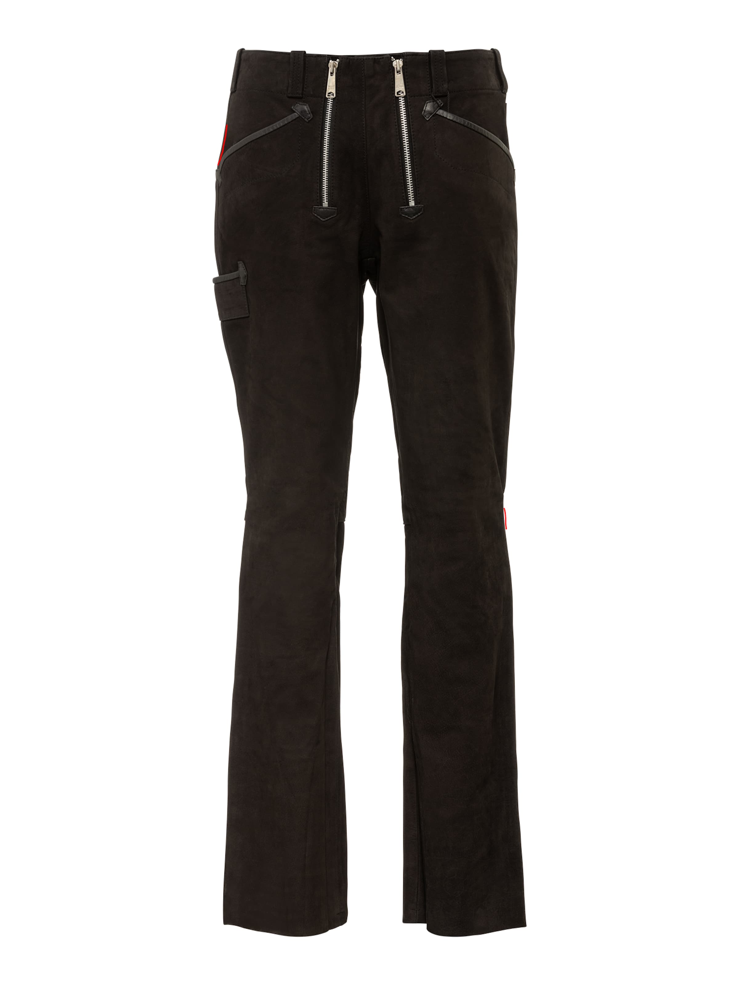 RICANO - Slimfit Pantalón 'RT-105' en negro: frente