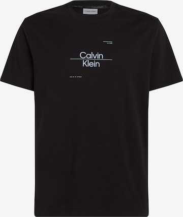 Calvin Klein T-Shirt in Schwarz: predná strana