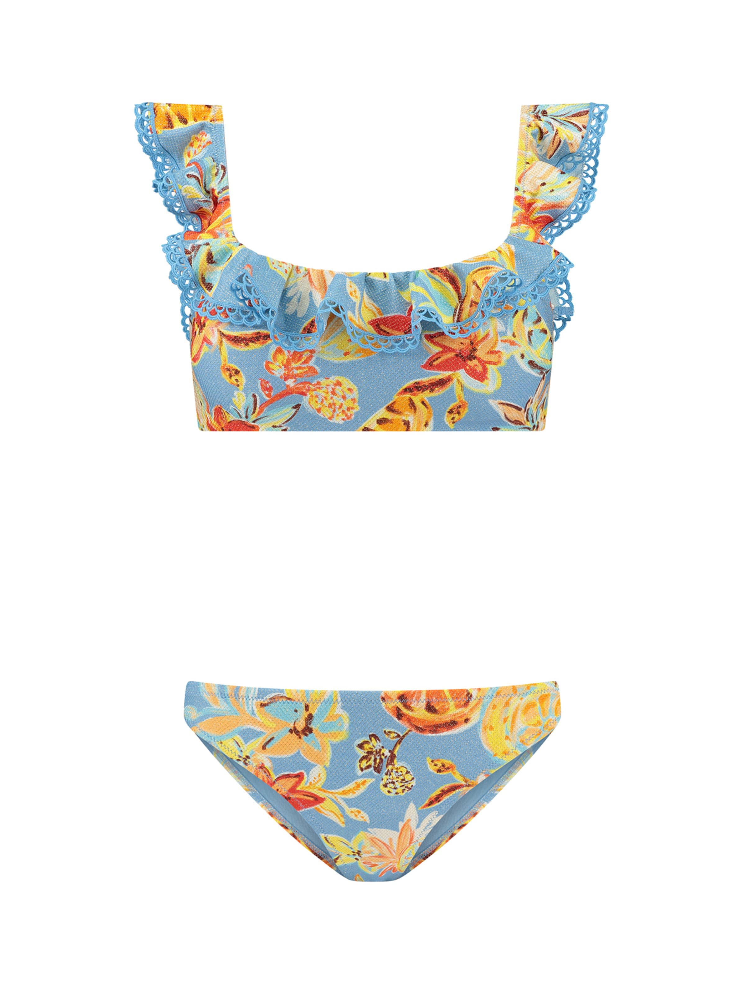 Shiwi Бюстье Бикини 'Rose' в Синий: спереди