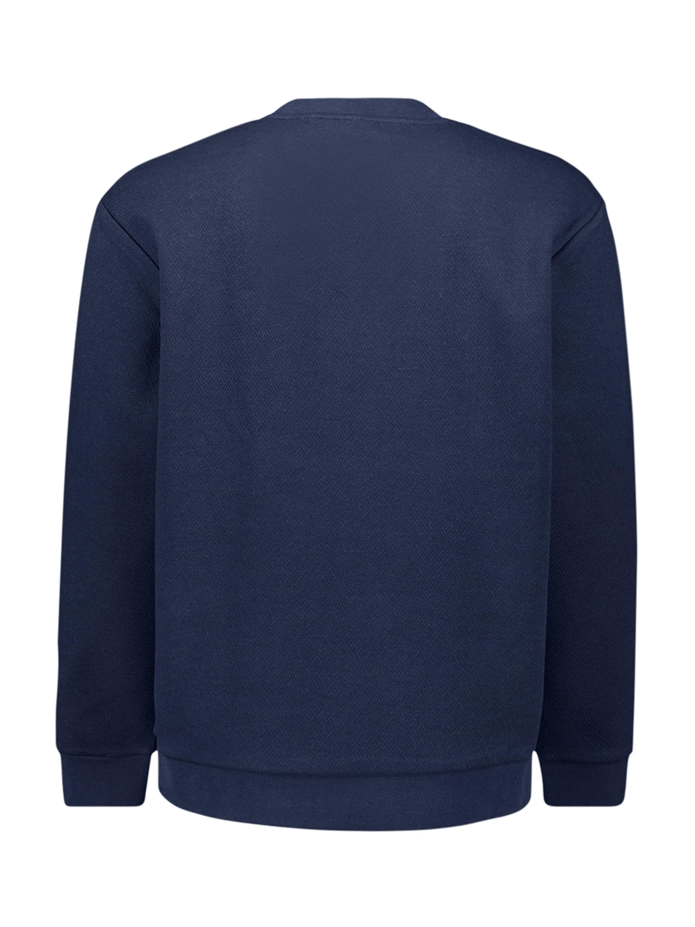 Sweat-shirt No Excess en bleu : derrière