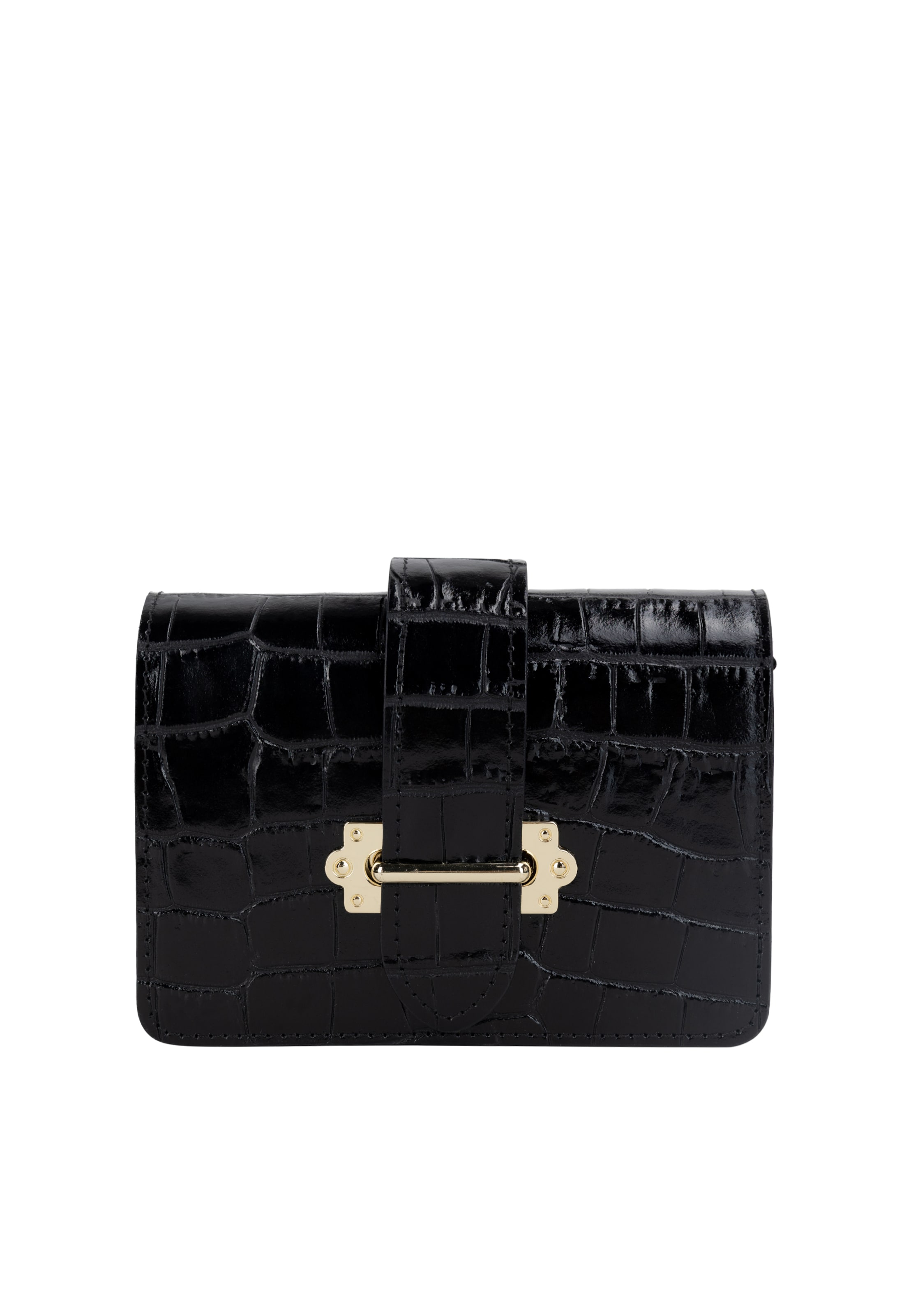 Sac à bandoulière FELIPA en noir : devant