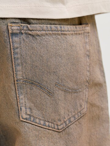 Wide leg Jeans 'JJIDave Original' di Jack & Jones Junior in marrone