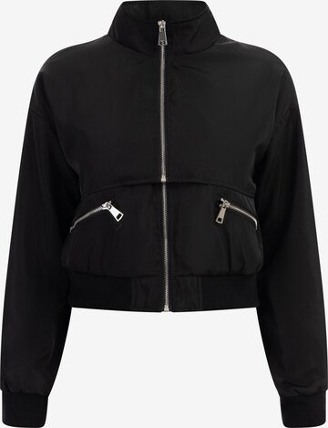 faina Between-season jacket in Black: front