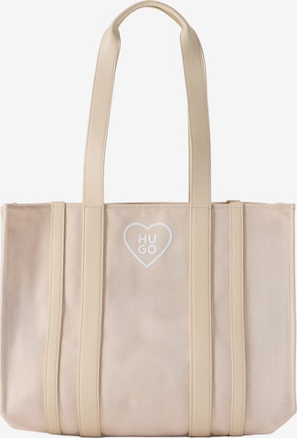 Shopper 'Thenah' di HUGO in bianco: frontale