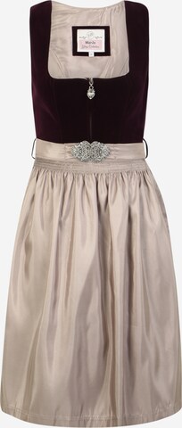 MARJO Dirndl 'Inka' in Purple: front