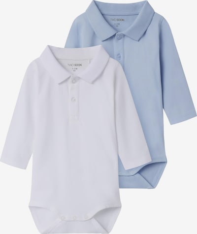 Šliaužtinukas / glaustinukė iš TWO SOON, spalva – mėlyna / balta, Prekių apžvalga