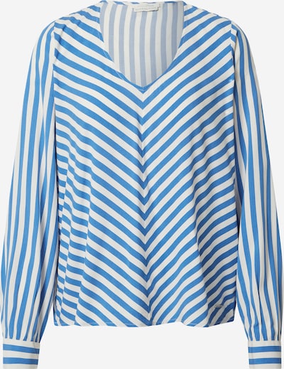 TOM TAILOR DENIM Bluse in blau / weiß, Produktansicht