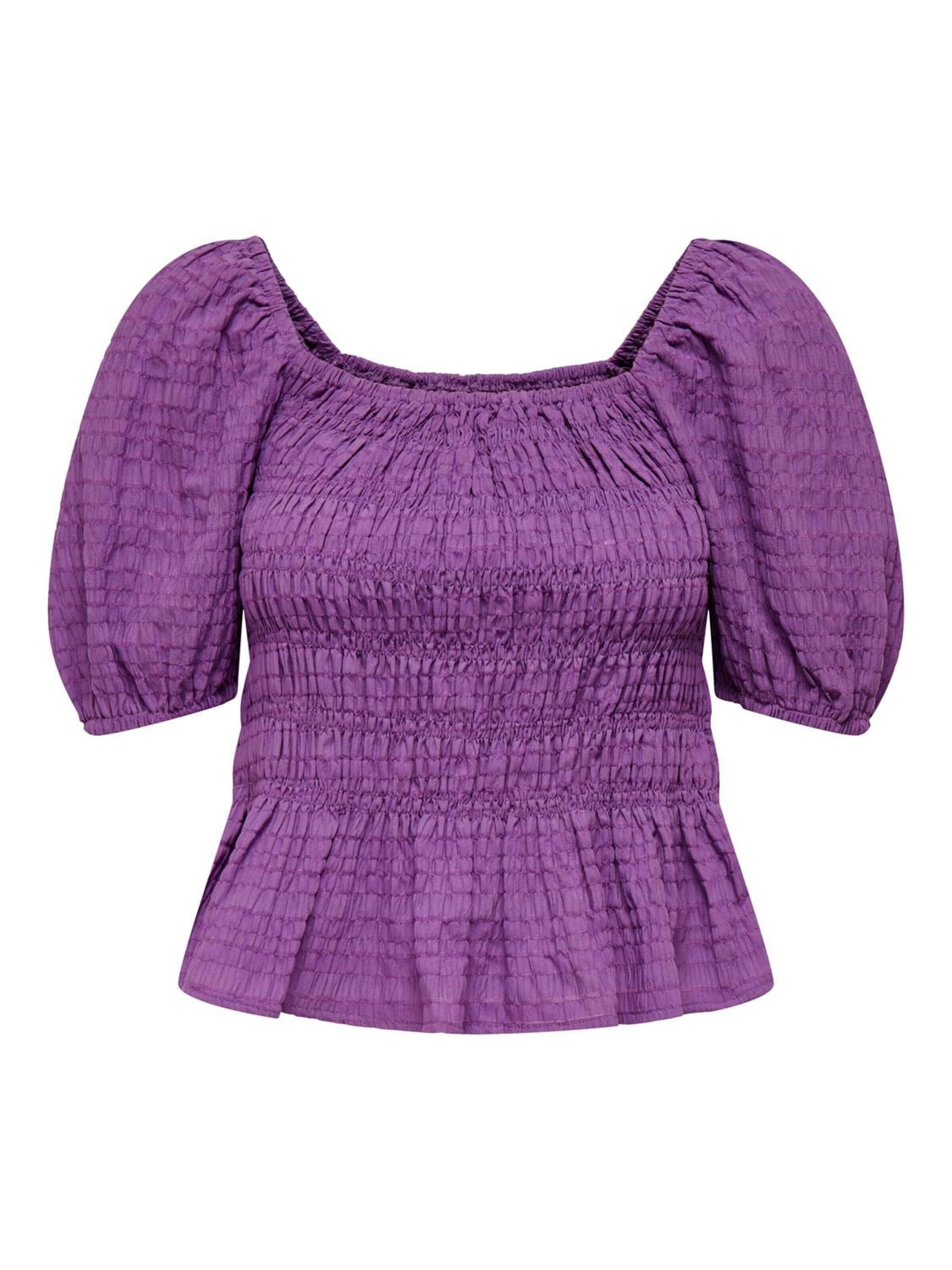 ONLY Top 'Carla' in Lila: voorkant