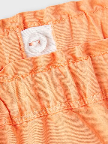 NAME IT Regular Shorts 'Becky Tindas' in Orange