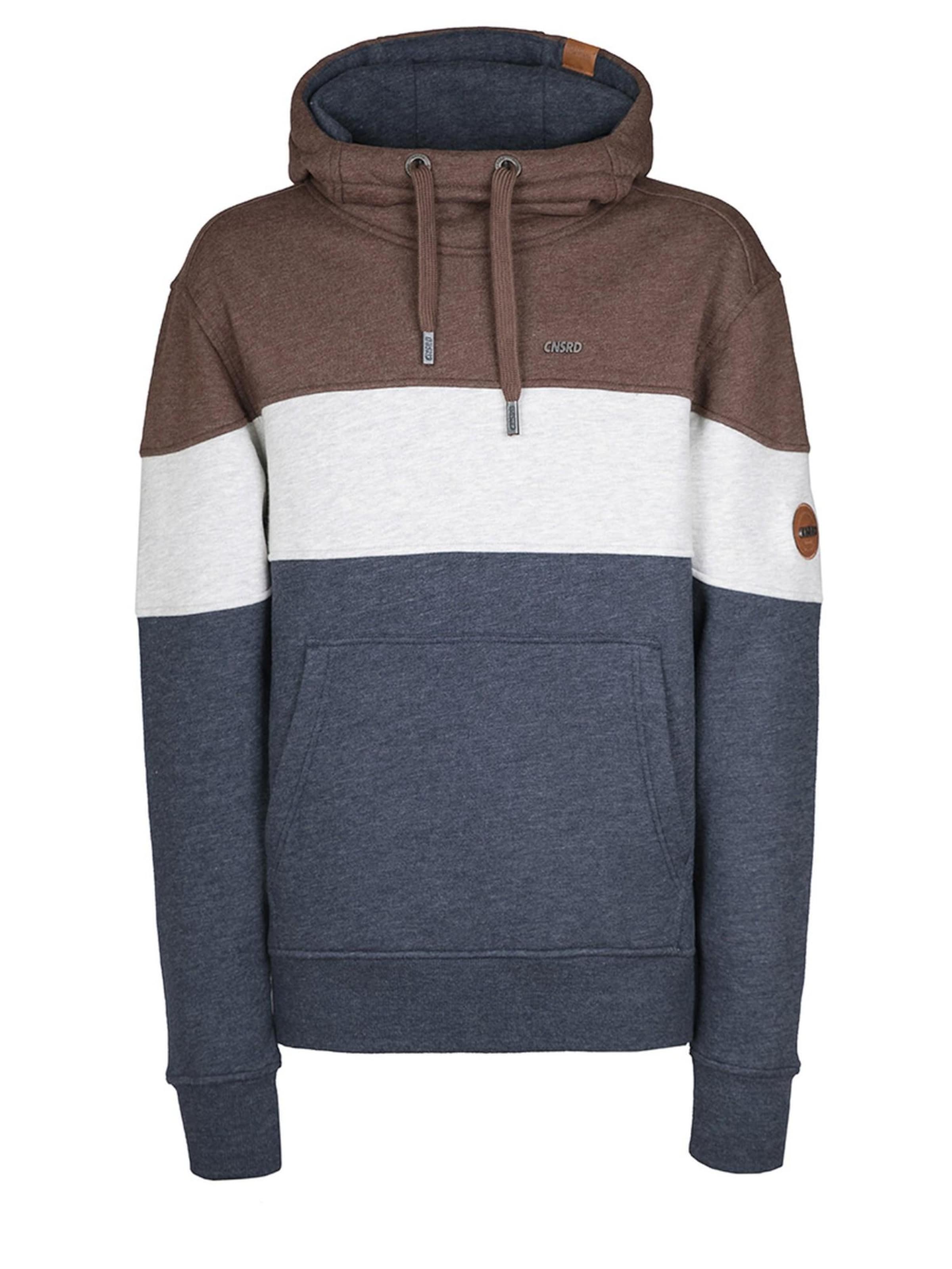 CNSRD Sweatshirt 'KING B BRN'‌‌‌ in Braun: Vorderseite