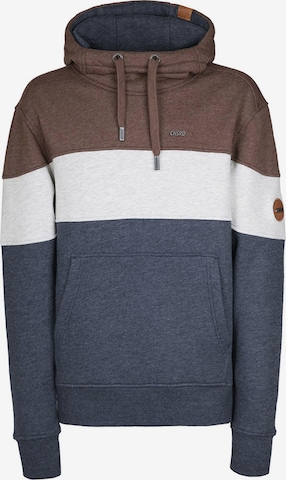 Sweat-shirt 'KING B BRN' CNSRD en marron : devant