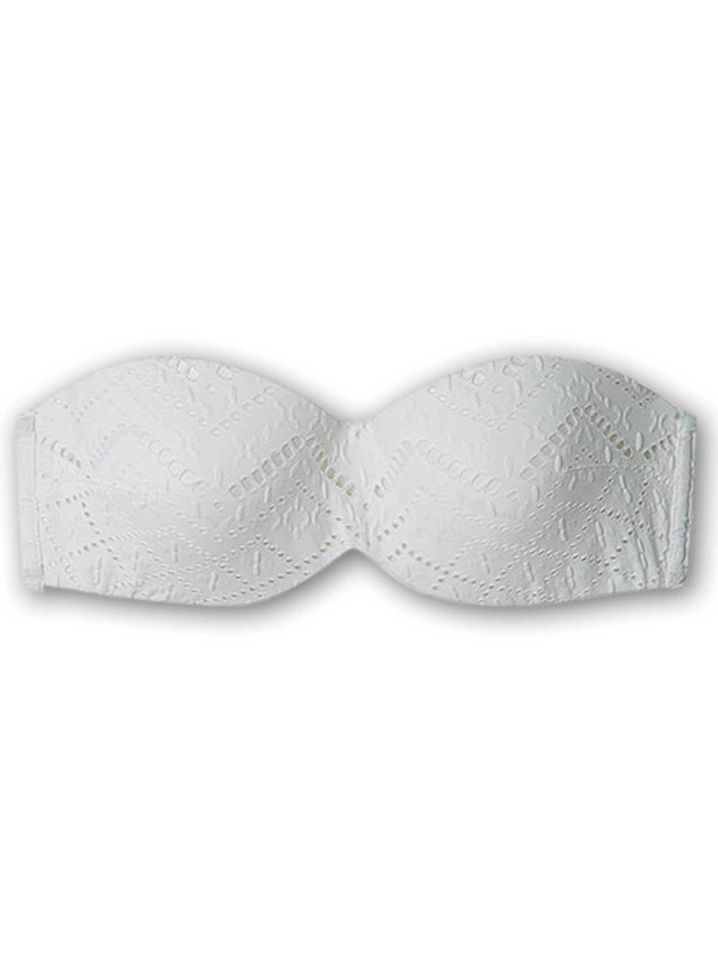 Gisela Μπαντό Τοπ μπικίνι σε λευκό: μπροστά