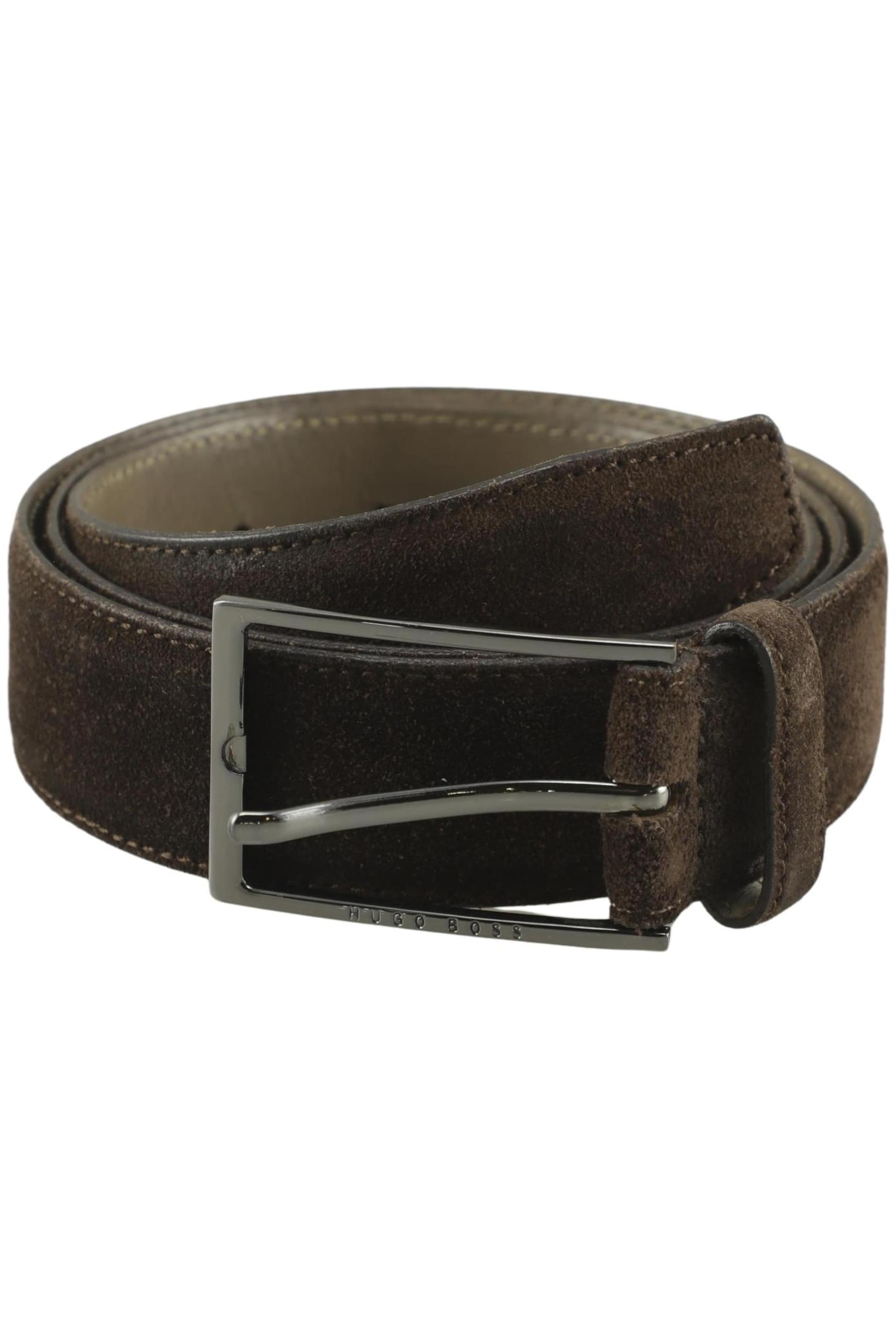 BOSS Black Belt & Suspenders in One size in Brown: front