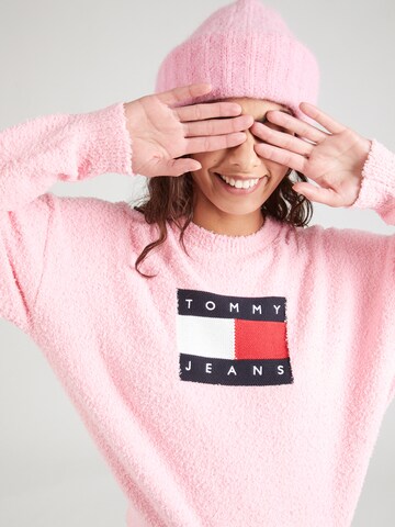 Tommy Jeans Pullover in Pink