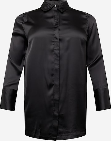 ONLY Carmakoma Blouse 'CARHANNABELL' in Black: front