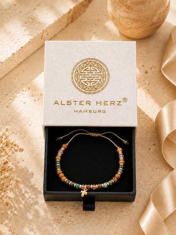 Alster Herz Armband 'SIENA'‌‌‌‌‌‌‌‌ in Mischfarben