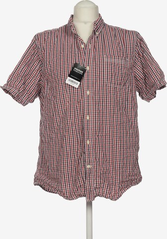TIMBERLAND Button Up Shirt in XL in Red: front