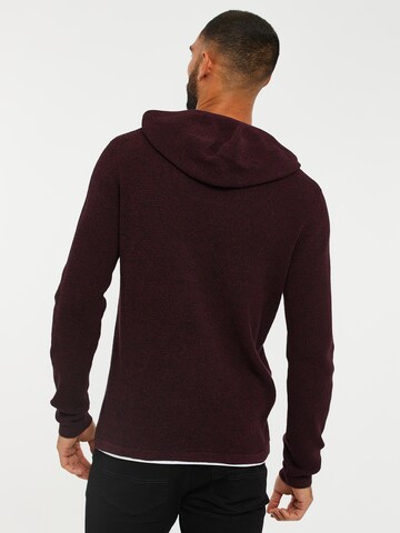 Pull-over 'Grayson' Threadbare en rouge