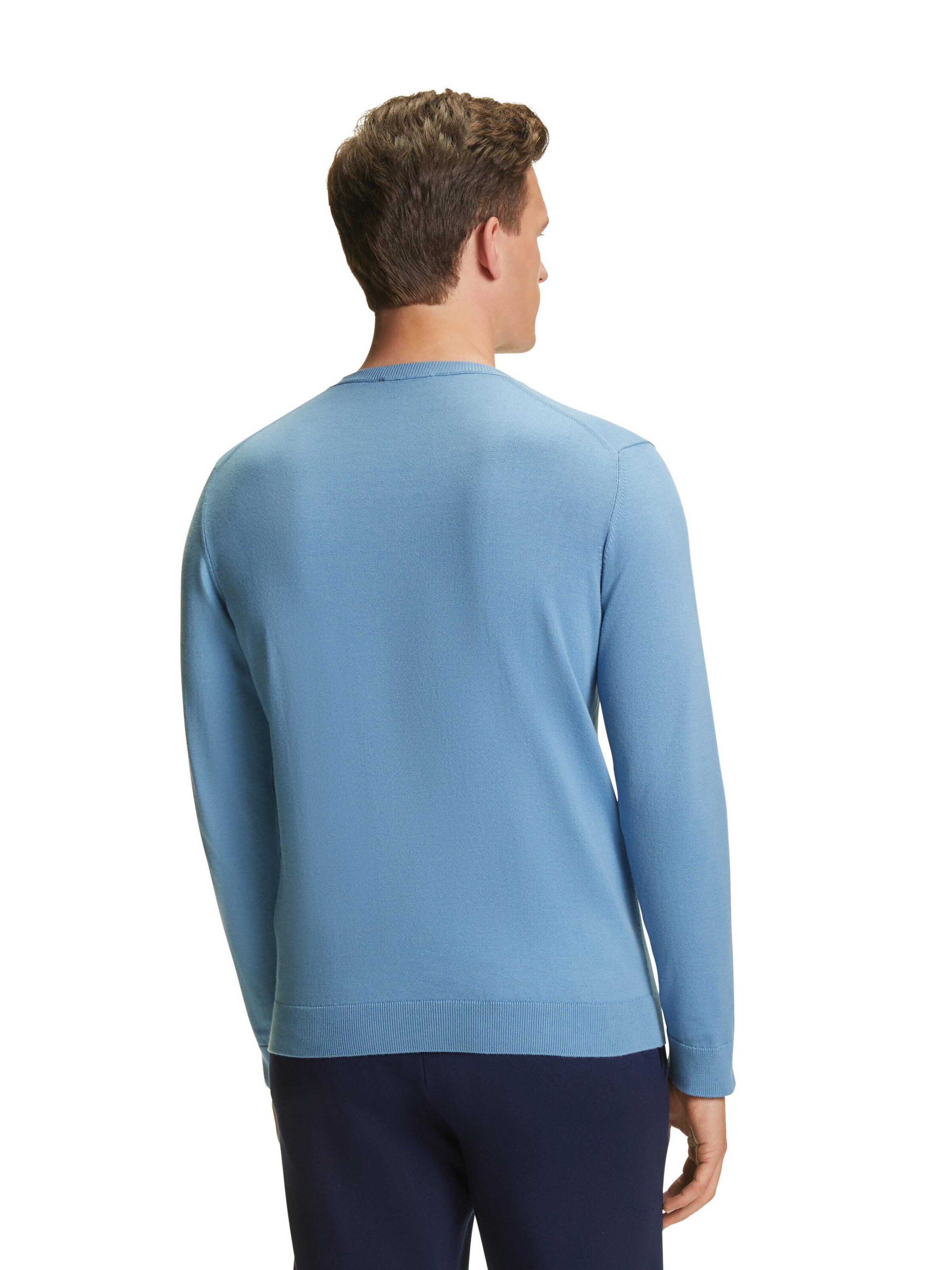 FALKE Pullover 'Pure Cotton'‌ in Blau