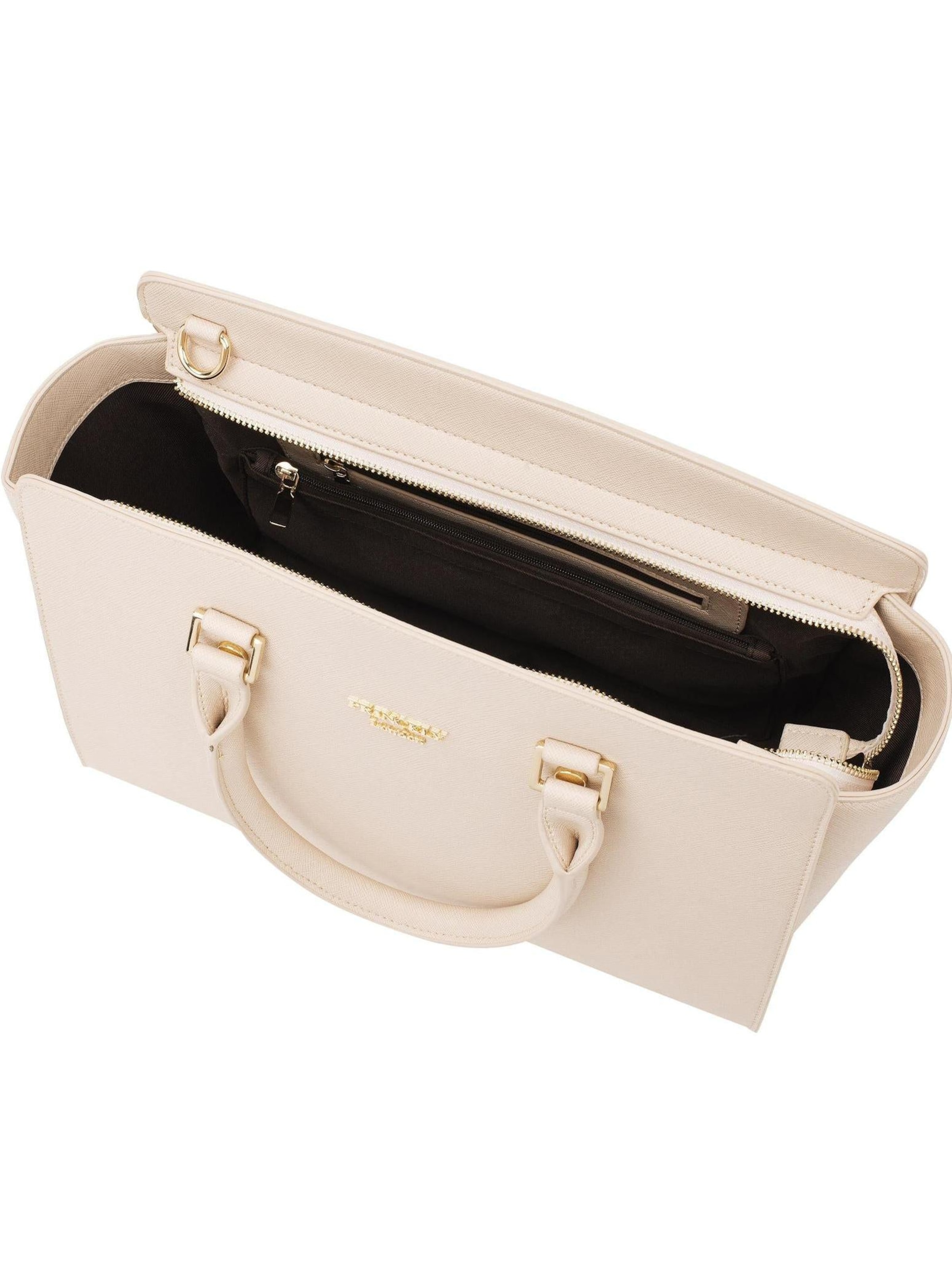 Borsa a mano 'Katy' di Princely London in beige