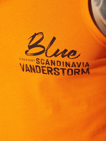 Jan Vanderstorm Shirt 'Felton' in Oranje