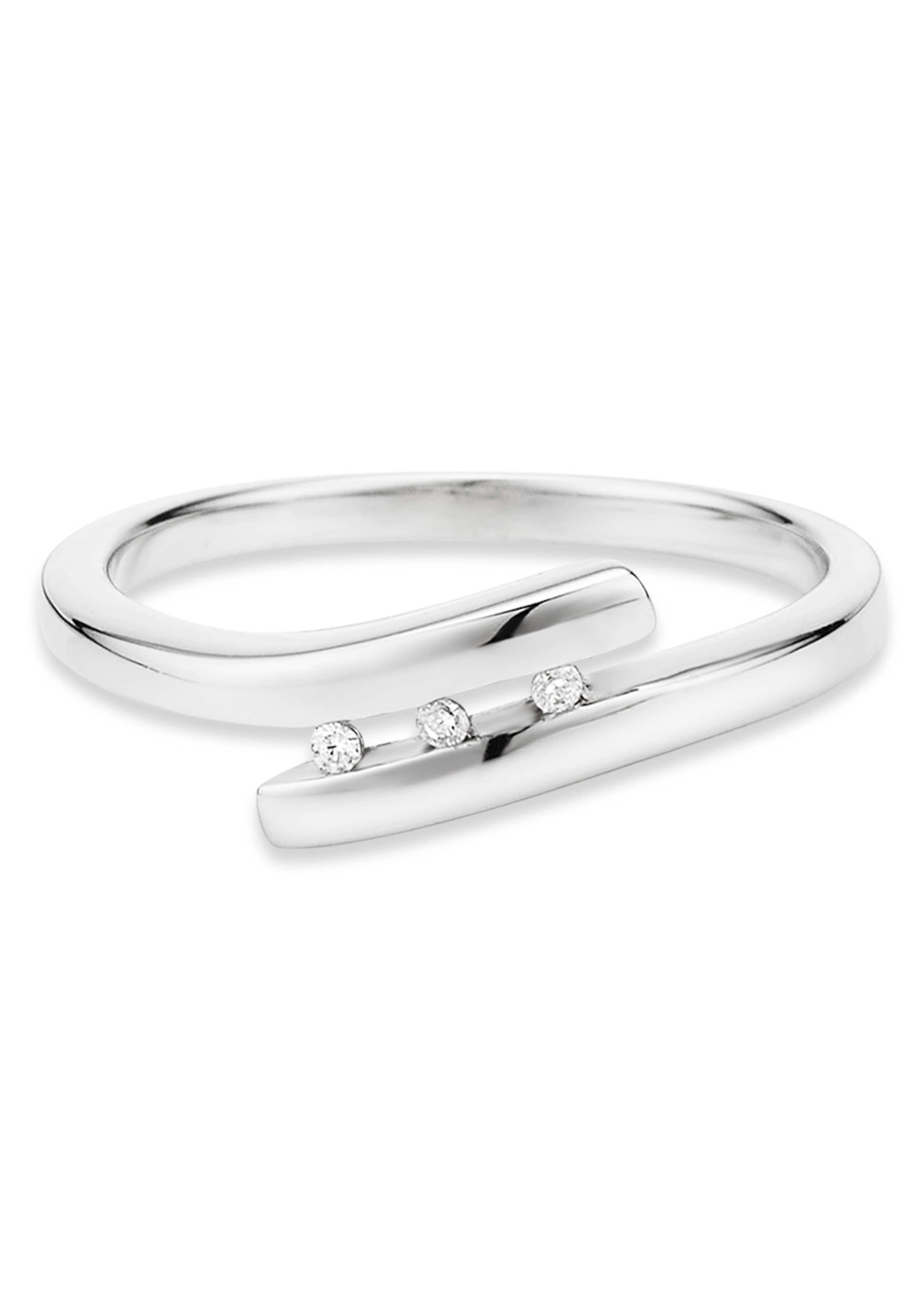 Bruno Banani Ring in Silber: Vorderseite