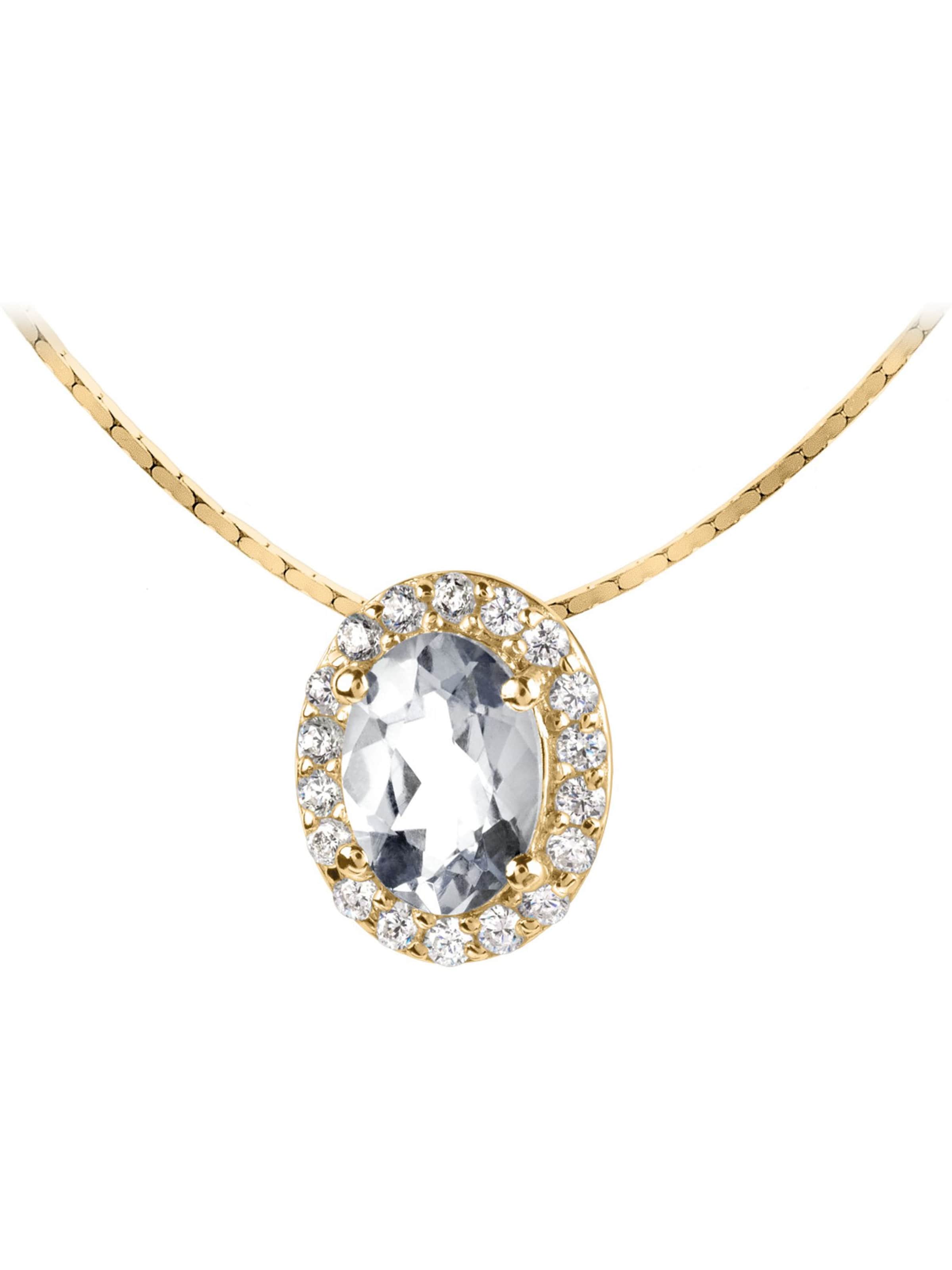 Jacques Lemans Necklace in Yellow: front