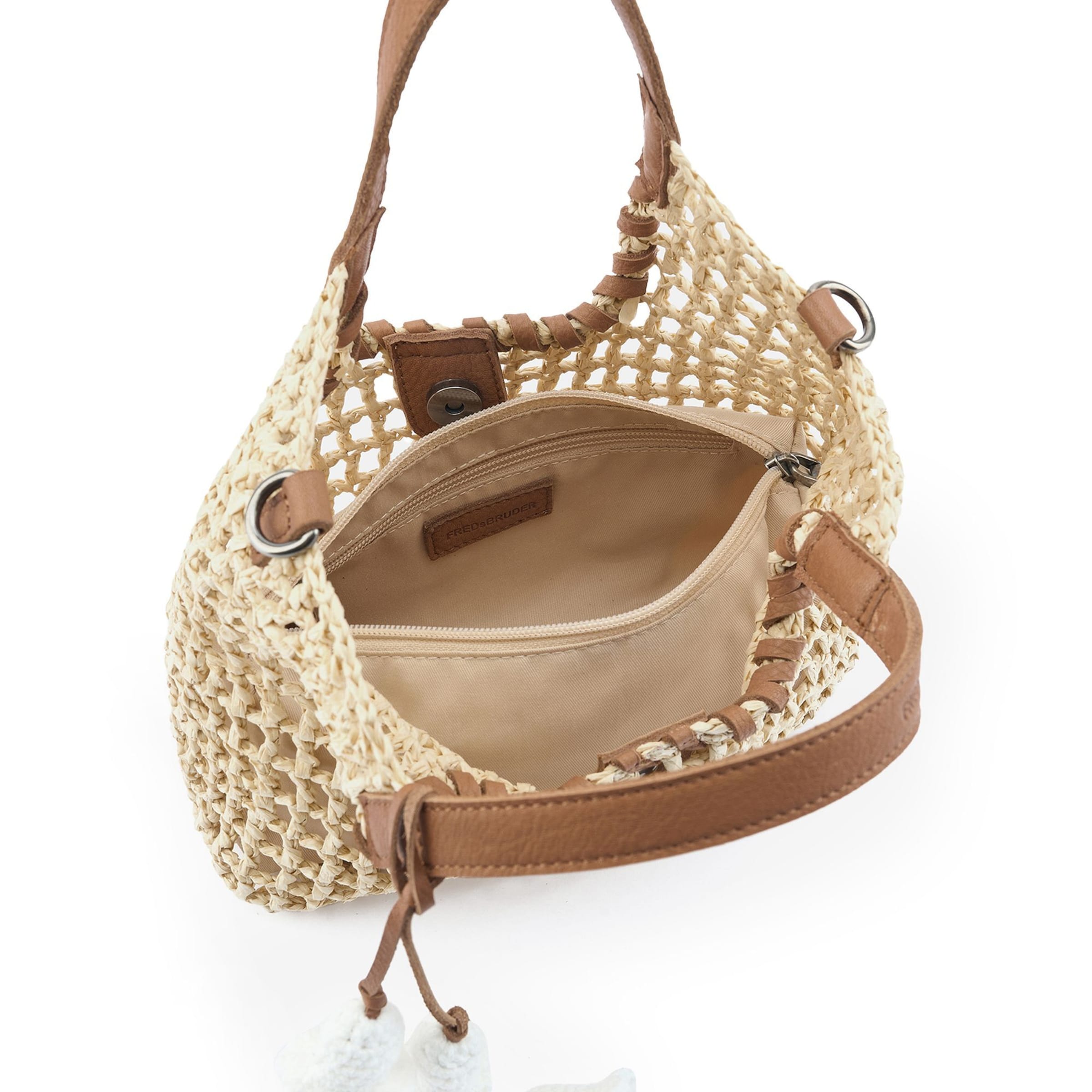 FREDsBRUDER Handtas 'Sun Carrier' in Beige