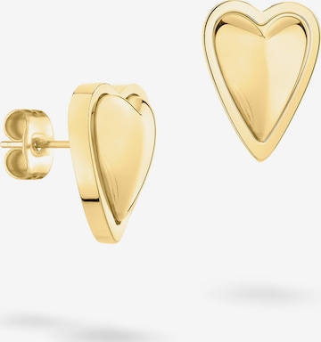 Liebeskind Berlin Ohrringe 'Heart' in Gold: Vorderseite