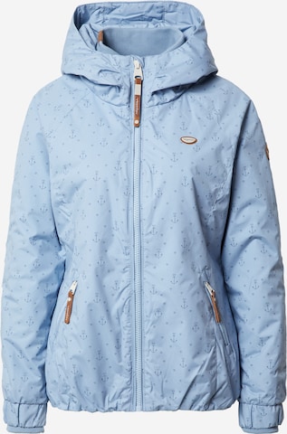 Ragwear Between-Season Jacket 'DIZZIE MARINA' in Blue: front