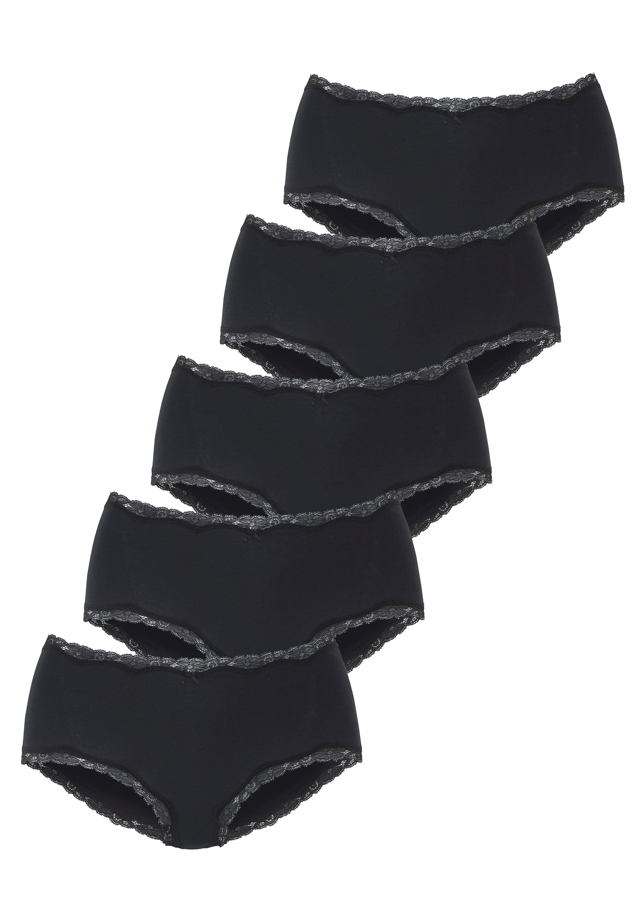 Chiloți de la VIVANCE pe negru: față