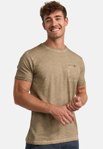 INDICODE JEANS Shirt in Beige