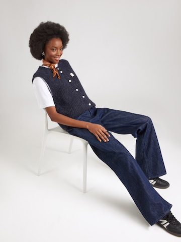 Cardigan 'EAST' AMERICAN VINTAGE en bleu